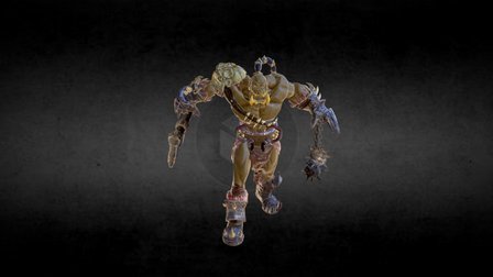 Orc Gladiator 3D Model