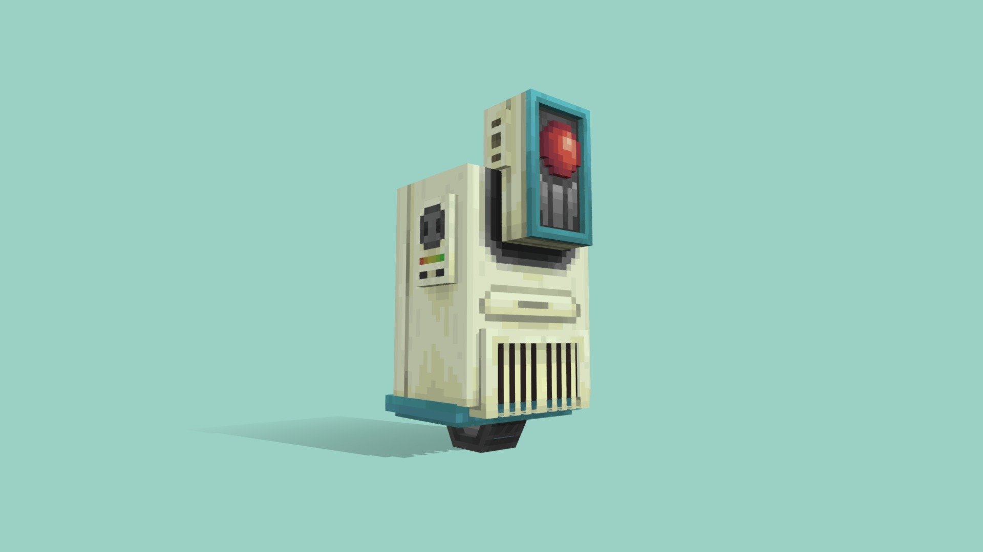 Tiny Junk Robot - Vulcano - 3D model by ˗ˋˏ 𝘿𝙚𝙖𝙣 ˎˊ˗ (@noisydean ...