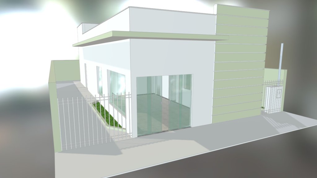Farmácia Convencional 100m² - Contemporânea