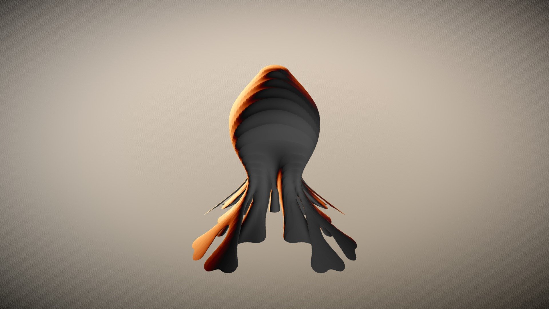 Organic Rocket — Sketchfab embed 3D viewer