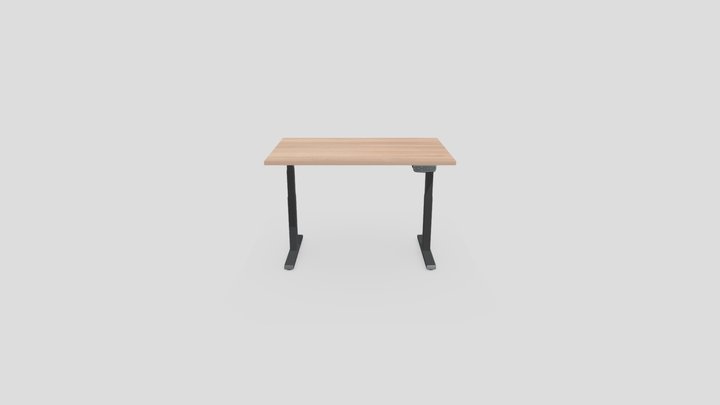 Black_120x80_ Oak 3D Model