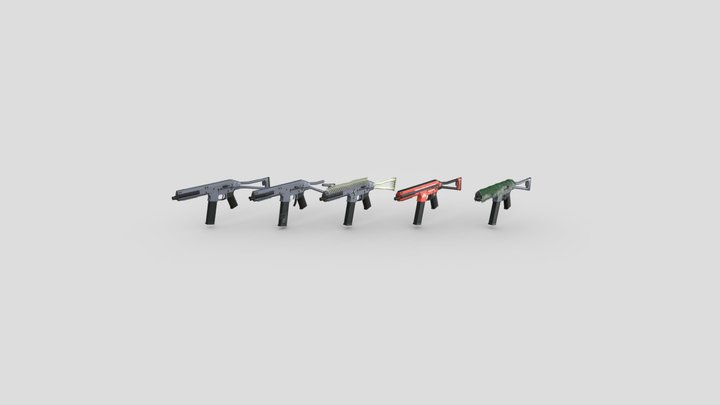 Weapon 3D Model