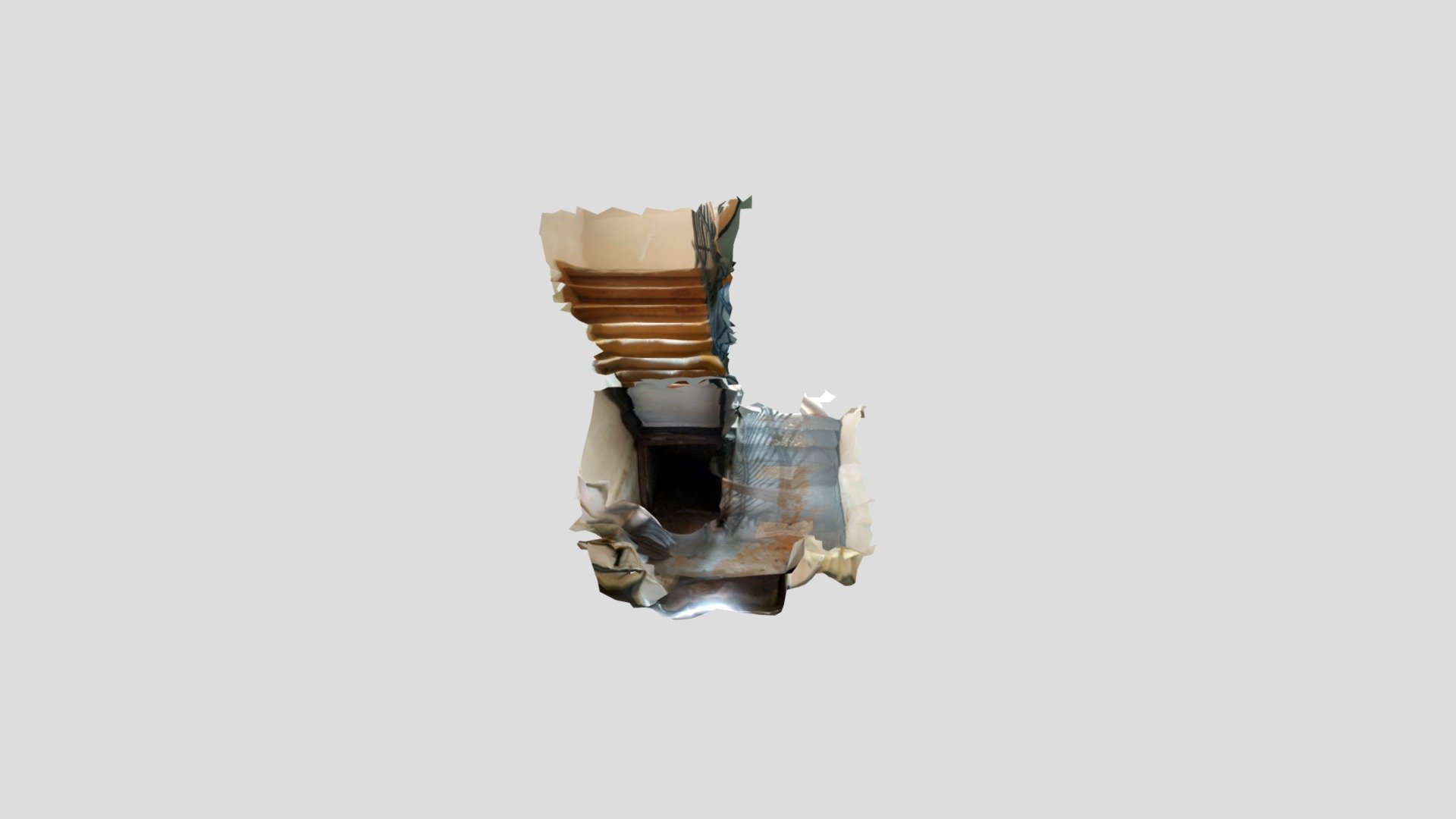 3D model подвала