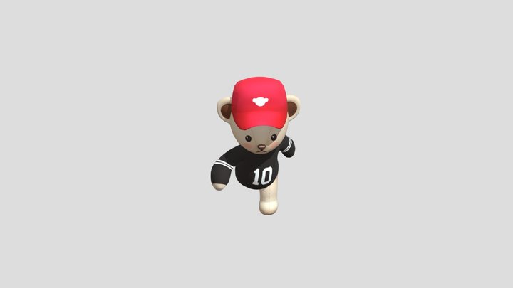 Teddy Run(1) 3D Model