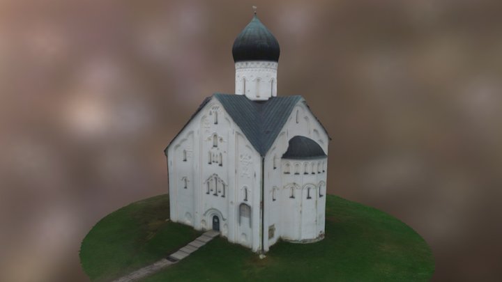 Церковь Спаса Преображения на Ильине 3D Model
