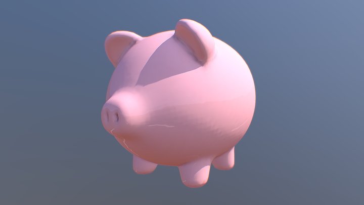 Pig 3D Model