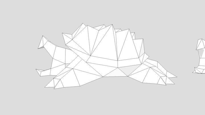 Alligator Snapping Turtle Papercraft 3D Model