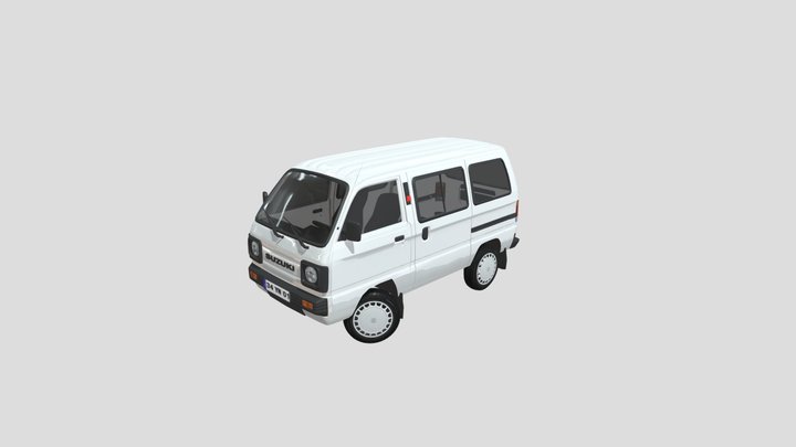 Suzuki_carry_minivan - MODEL 3D 3D Model