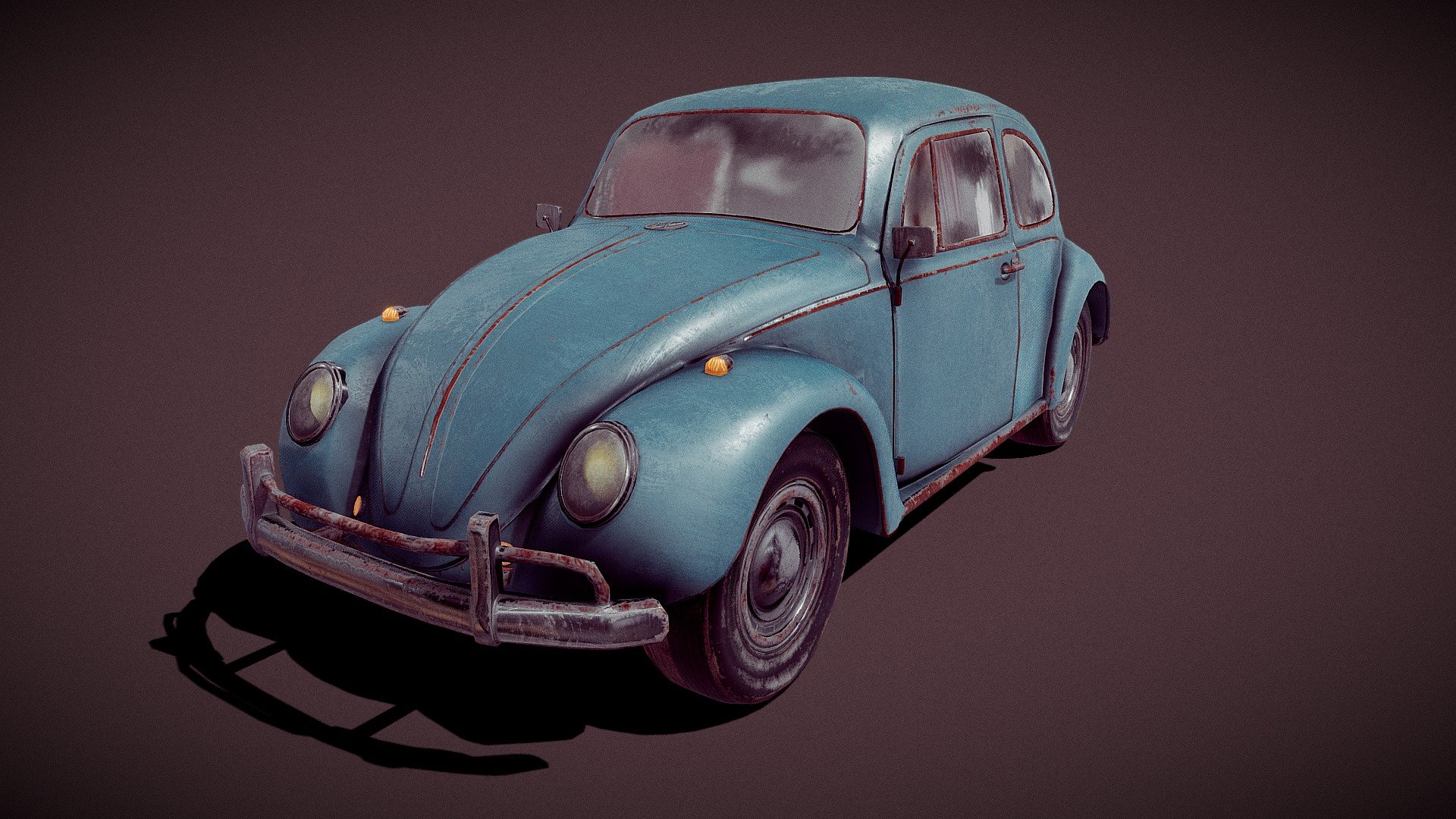 Old Beetle - Buy Royalty Free 3D Model By Msanjurj [e738724 ...