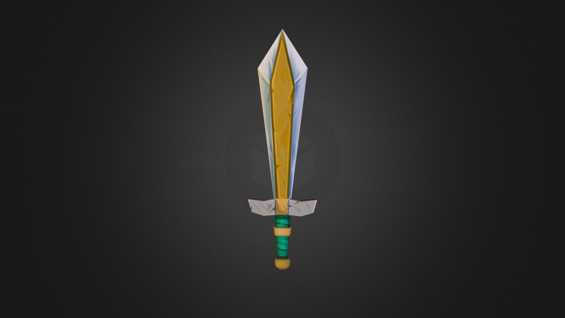 Hand Painted Sword - 3D model by jobo2k [e738b8d] - Sketchfab