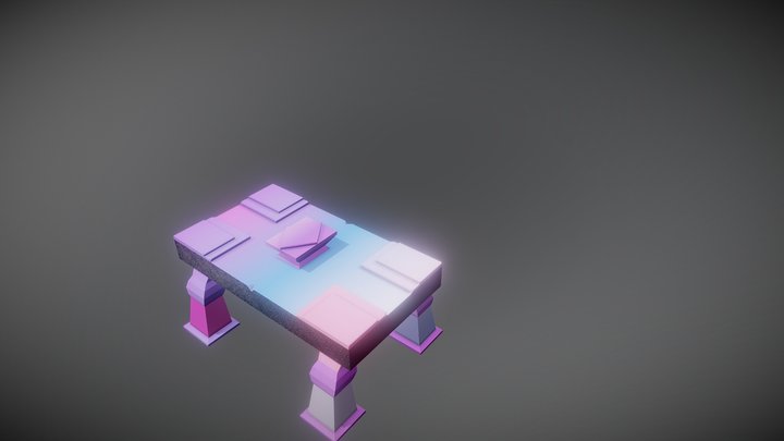 Table fantasy 3D Model