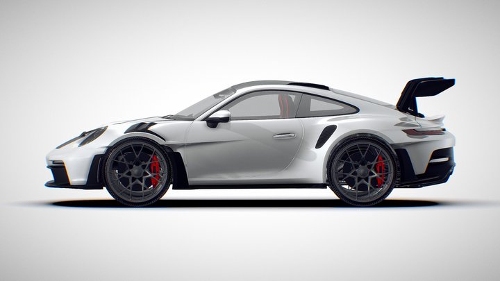 Porsche GT3 RS 3D Model