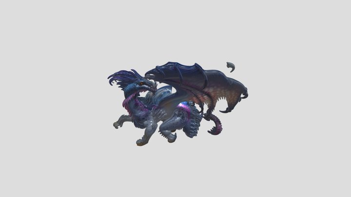 Chinese Dragon 3D Model