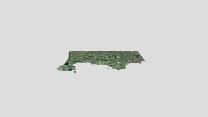 Campi Flegrei Volcanic Field 3D Model