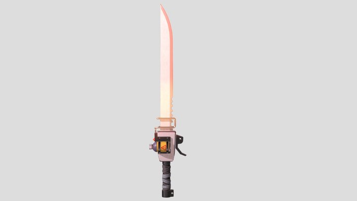 Induction sword 3D Model