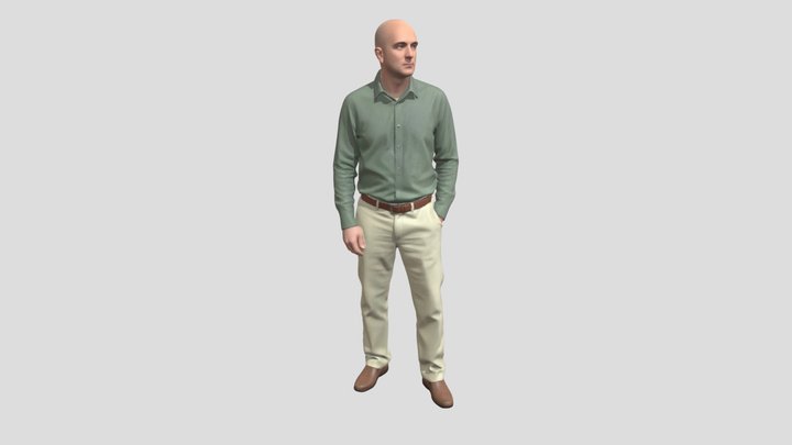 Contemplation In Neutral Tones – Modello 3D gratuito STL