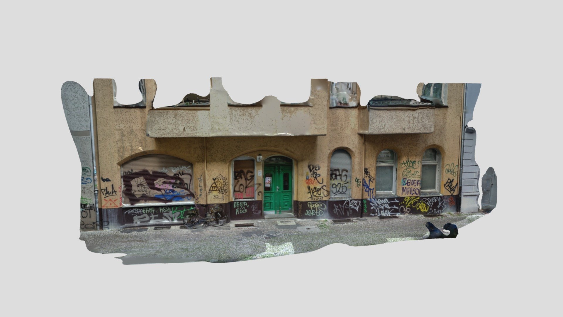 Graffiti Berlin House H-Street Nr3
