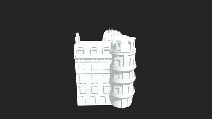 facades hausmniennes 3D Model