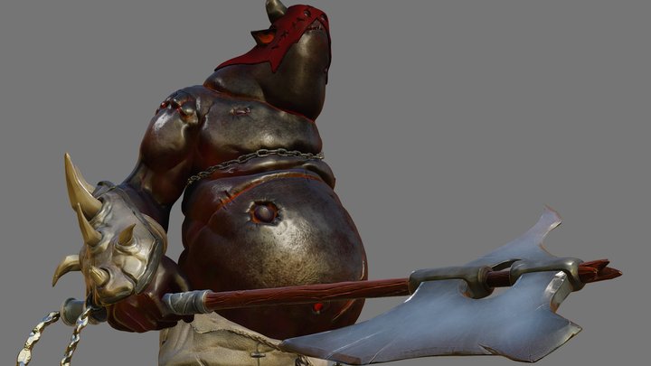 Hell´s Executioner 3D Model