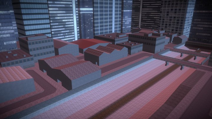 Big city 3D Model