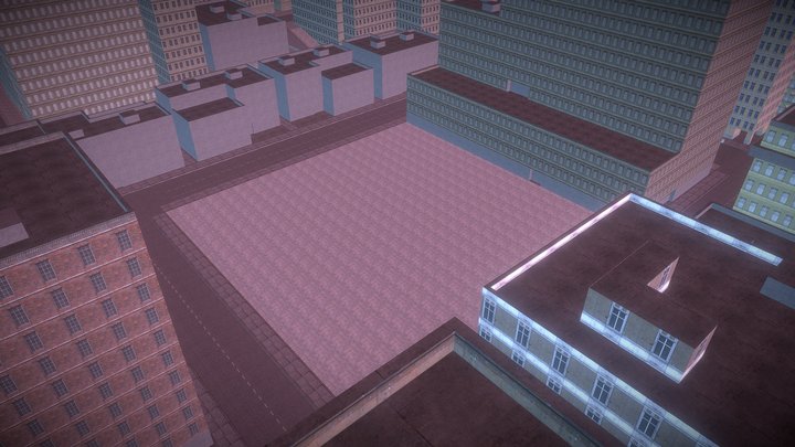 Big city 3D Model