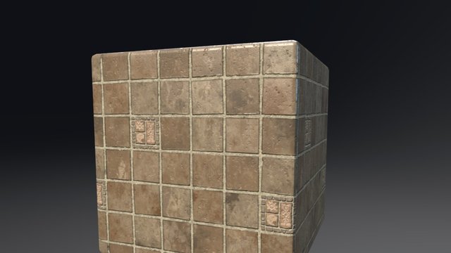 Procedural Tiles 3D Model