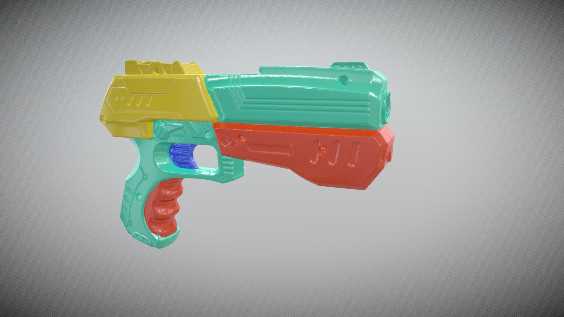 Nerf Scan01 Low - Download Free 3d Model By Vacodir 3d [e73ee22 