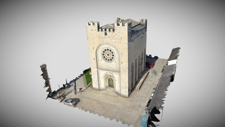 Catedral_Portomarin 3D Model