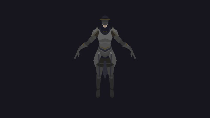 Avenging knight (Ashen knights: Foreshadow) 3D Model
