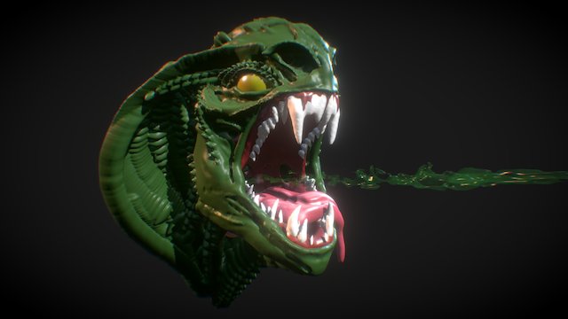 Reptile - Medium 3D Model