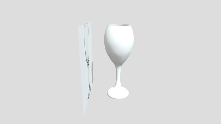 Wine Glass 3D Model