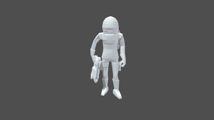 Commando Anim Reel 3D Model