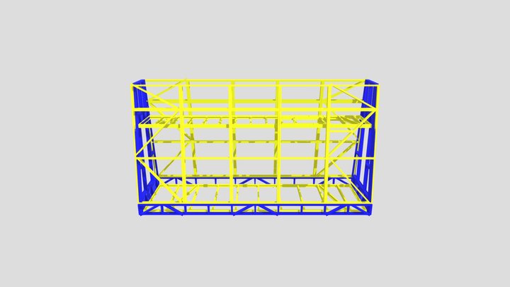 billboard 3x6 1800 wide 3D Model