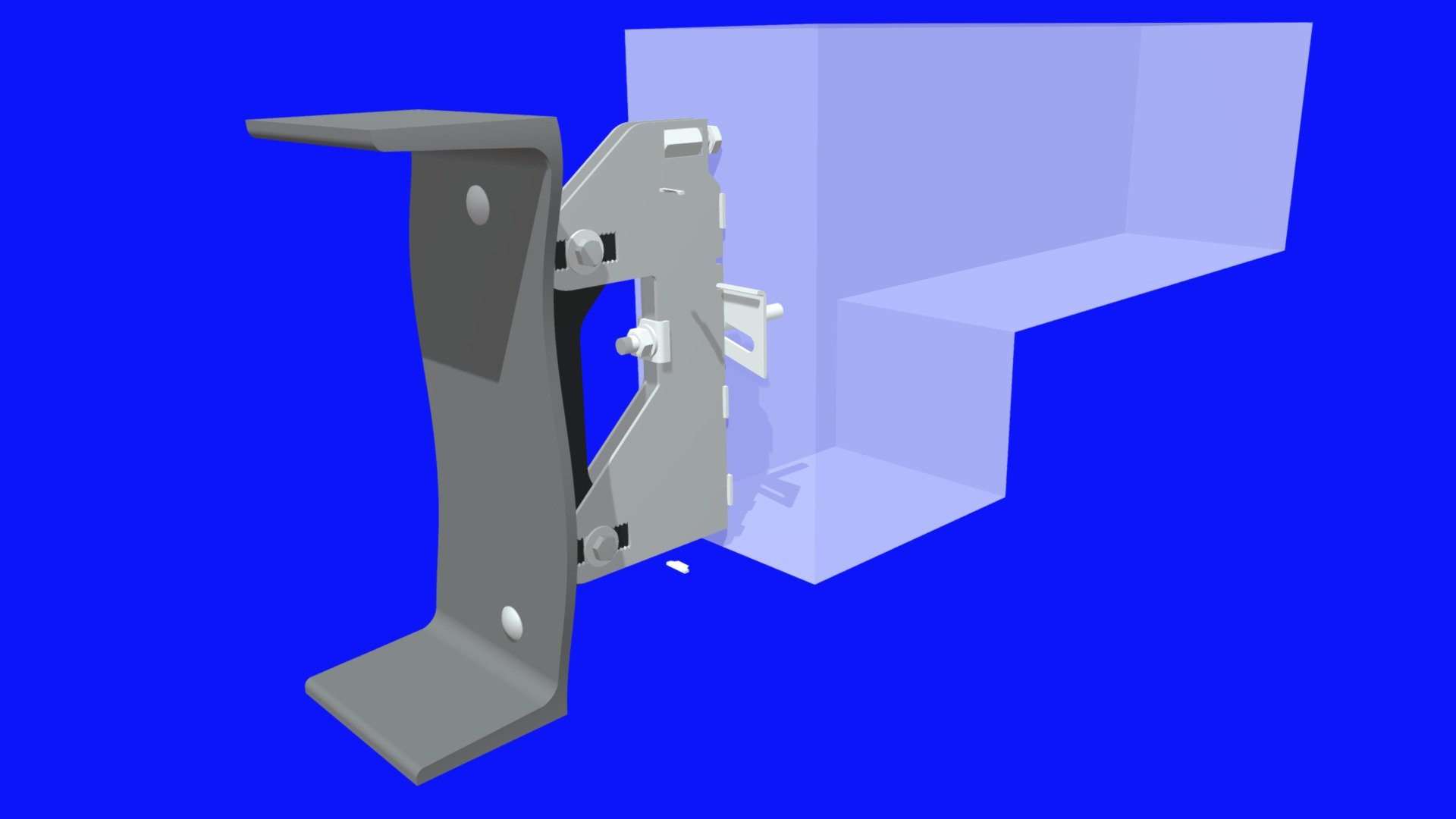 Узел крепления швеллера - Download Free 3D model by MINISANT (@elsis99 ...