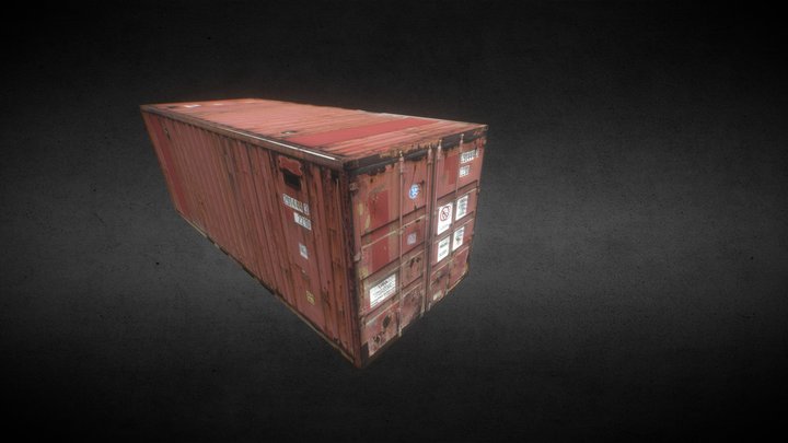 Container 3D Model