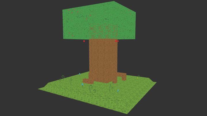 Large Tree 3D Model