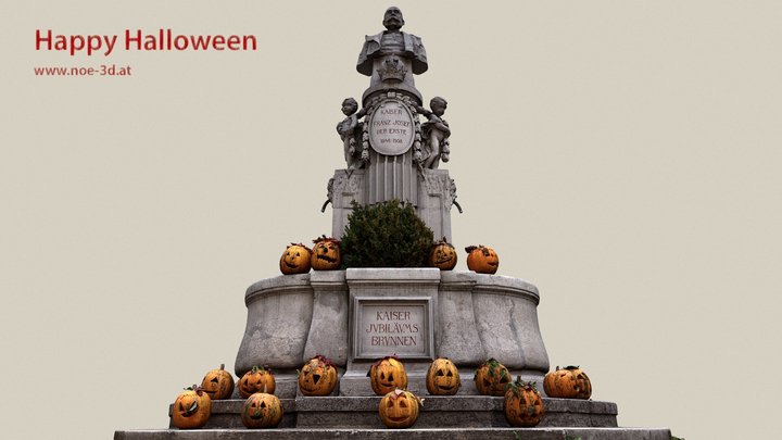 Jubiläumsbrunnen - HALLOWEEN