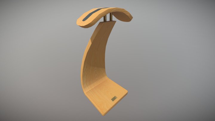 Headphone Stand 3D Model