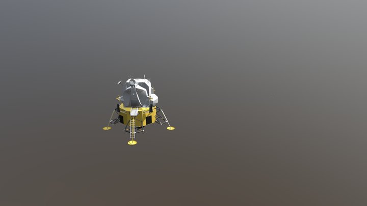 Apollo Lunar Module 3D Model