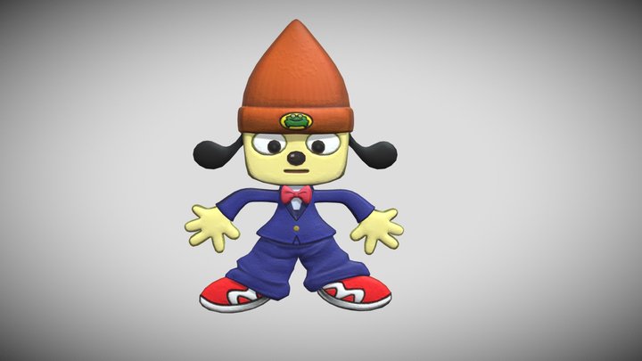 PaRappa prom king 3D Model