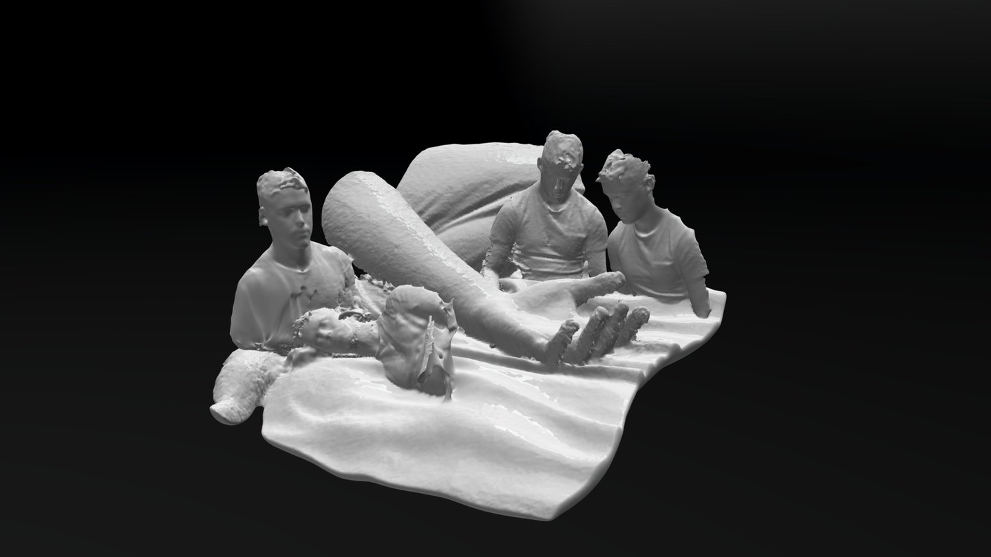 3D Scan Self Portraits