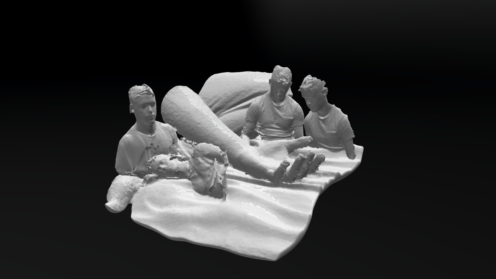 3D Scan Self Portraits