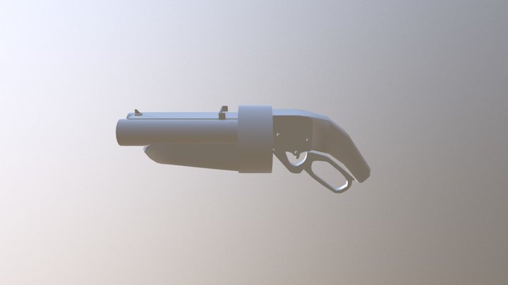 Scatter Gun Attempt 3D Model