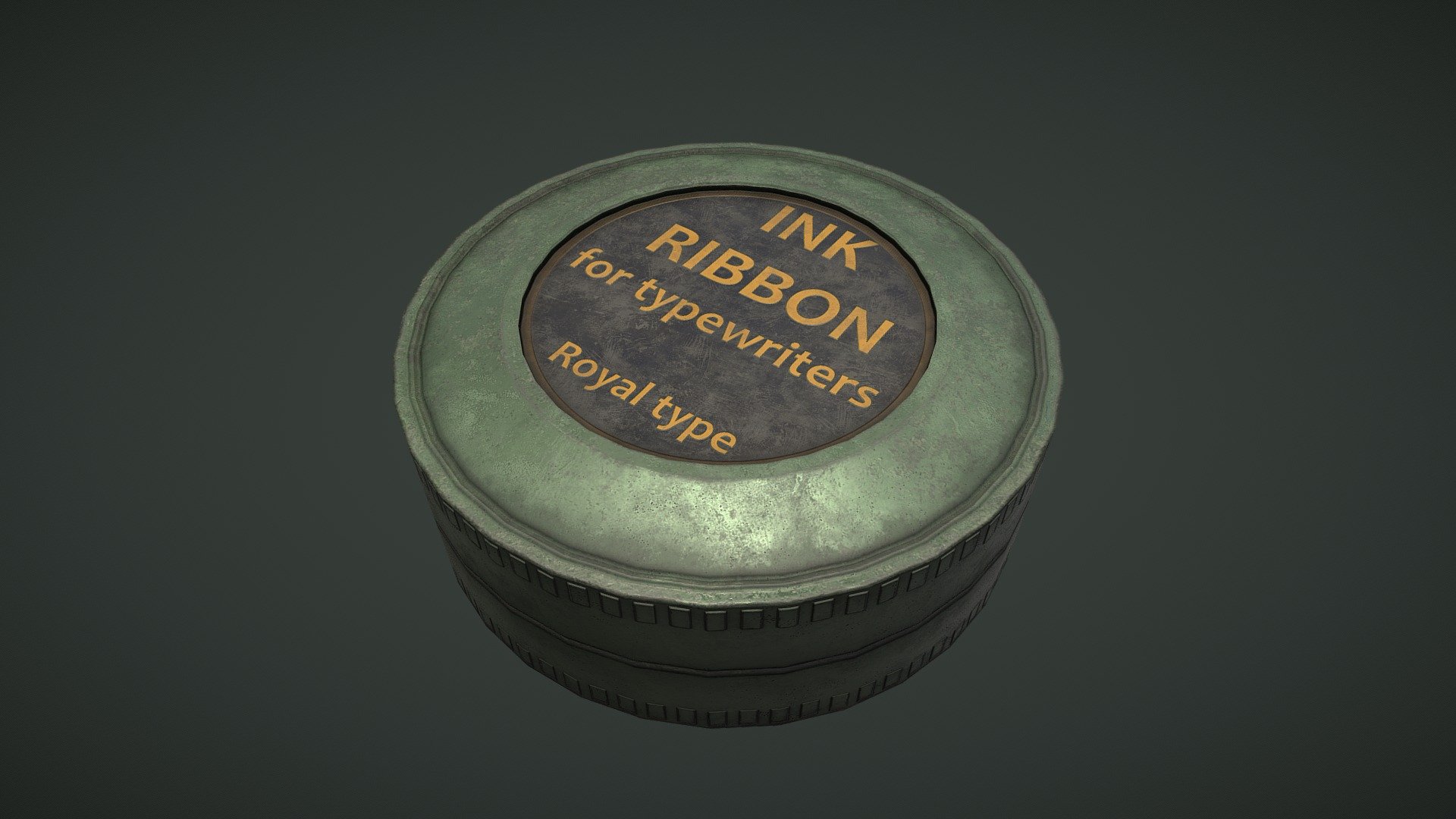 Ink Ribbon - Resident Evil - Download Free 3D model by Willy Chandra ...
