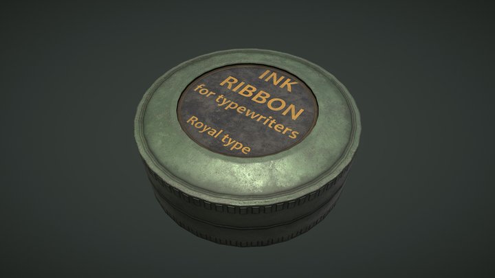 Ink Ribbon - Resident Evil 3D Model