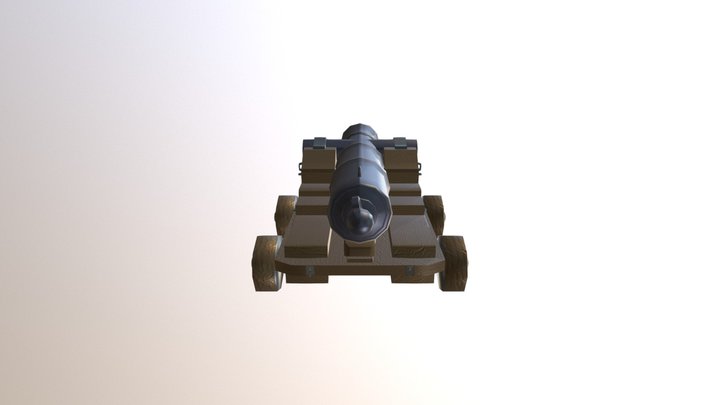 Cannon 3D Model