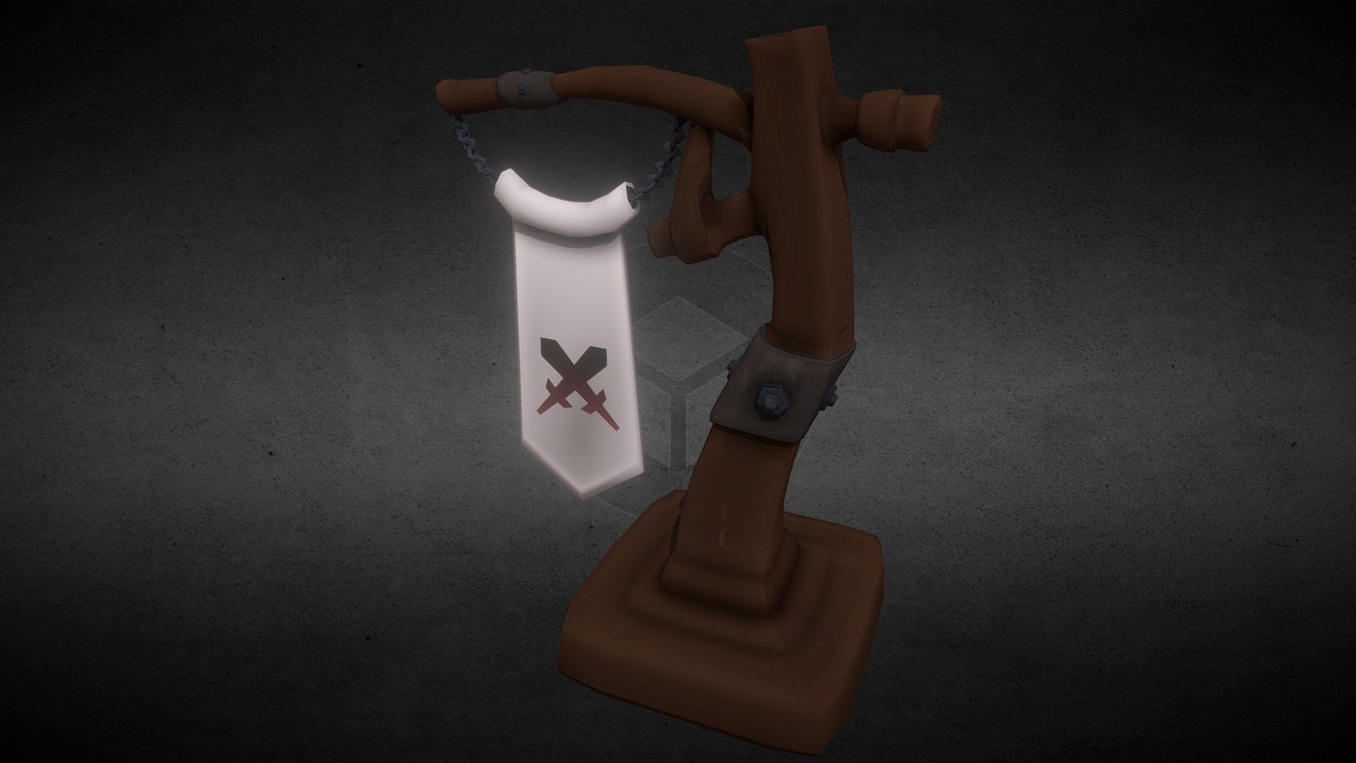 Medieval Banner/Sigil Post | Stylized Sign Board - 3D model by JoyBoy ...