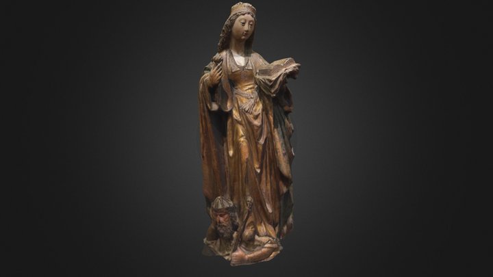 Santa Catalina de Alejandría – Modello 3D gratuito STL