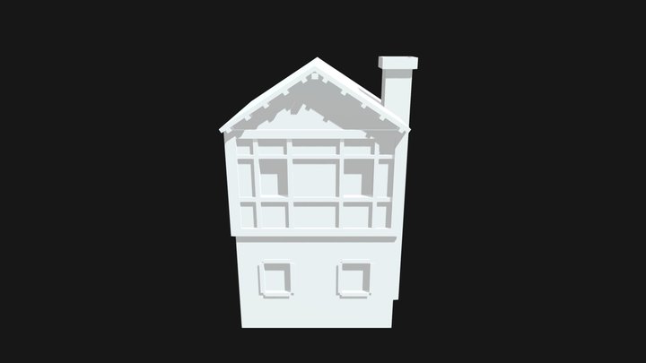 Medival House 3D Model