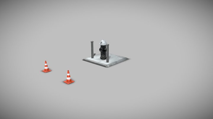 Fire hydrant 3D Model